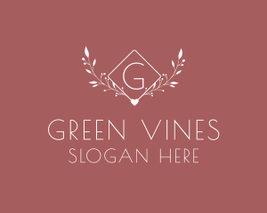 Elegant Vines Boutique logo design