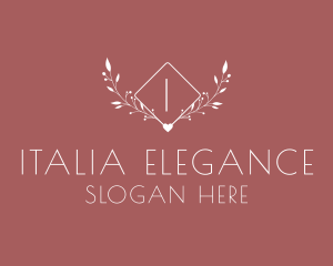 Elegant Vines Boutique logo design