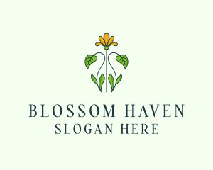 Flowering - Flower Garden Bloom logo design