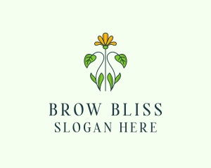 Flower Garden Plant logo design