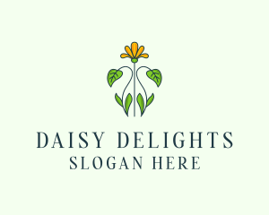 Daisy - Flower Garden Bloom logo design