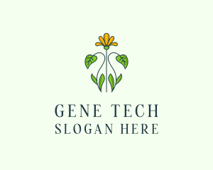 Flower Garden Plant logo design