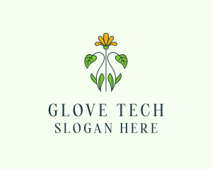 Flower Garden Plant logo design