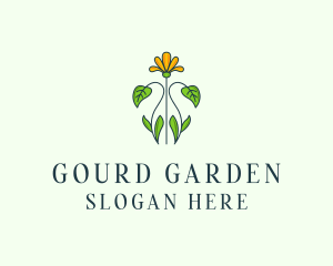 Flower Garden Bloom logo design