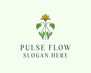 Flower Garden Plant logo design