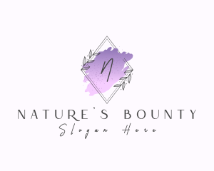 Natural Beauty Diamond logo design