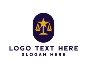 Legal Scales Star Logo