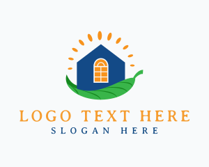 Nature - Natural Leaf Home logo design