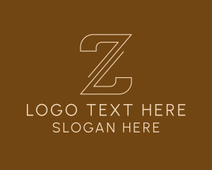 Monoline - Startup Business Letter Z logo design