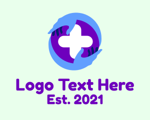 Help - Medical Healthcare Cross logo design