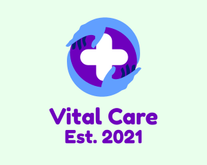 Medical Healthcare Cross logo design