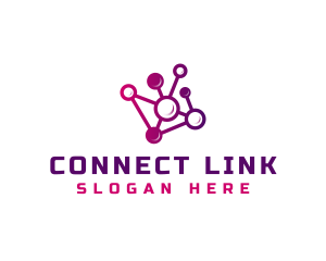 Link - Network Chain Connection logo design