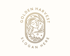 Golden - Golden Wellness Woman logo design