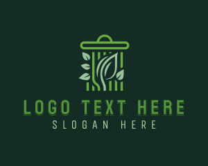 Recycling Bin - Eco Waste Sanitation logo design