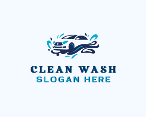 Car Wash Vehicle Cleaning logo design