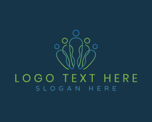 Society - Community People Organization logo design