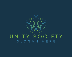 Society - Community People Organization logo design