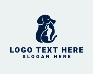 Cat - Pet Animal Kitten Dog logo design