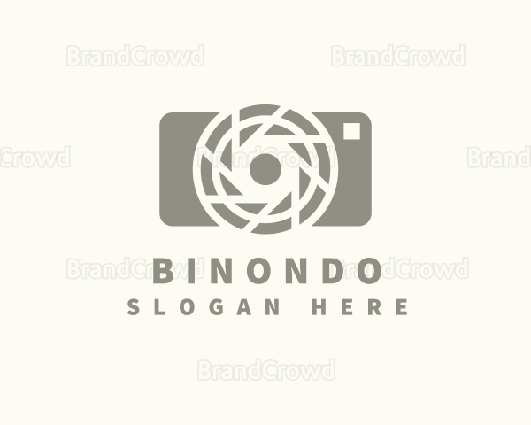 Camera Shutter Photography Logo