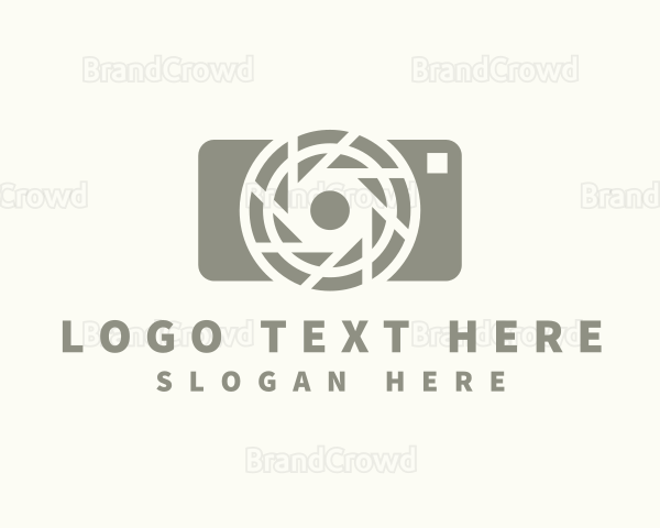 Camera Shutter Photography Logo