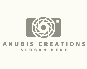 Camera Shutter Photography logo design