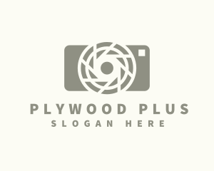 Camera Shutter Photography logo design