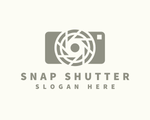 Shutter - Camera Shutter Photography logo design
