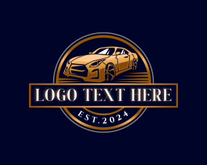 Car - Elegant Auto Transportation logo design