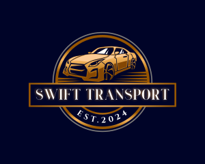 Elegant Auto Transportation logo design