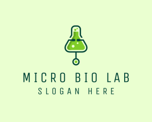 Green Medical Laboratory logo design