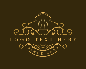 Gourmet - Toque Restaurant Diner logo design