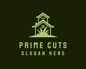 House Lawn Maintenance logo design