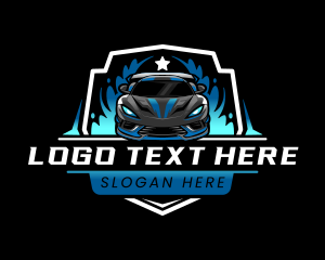 Engine - Car Automotive Garage logo design