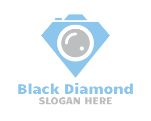 Diamond Camera Photography logo design