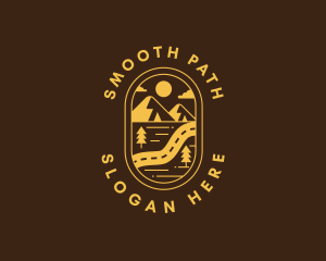 Mountain Path Travel logo design