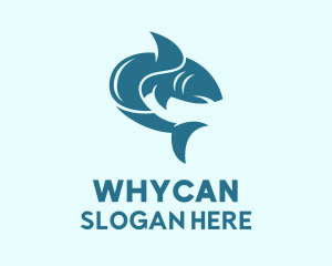 Shark Surfing Clan  Logo