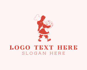 Food Blog - Cheese Girl Restaurant logo design