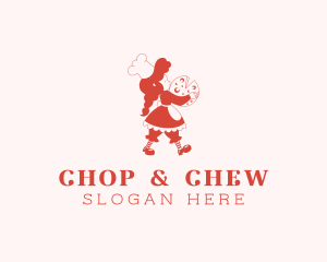 Sweet - Cheese Girl Restaurant logo design