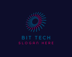 Tech Artificial Intelligence logo design