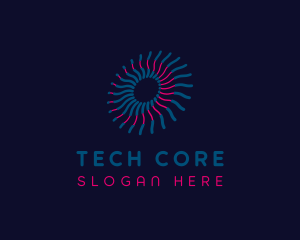 Tech Artificial Intelligence logo design