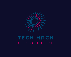 Tech Artificial Intelligence logo design