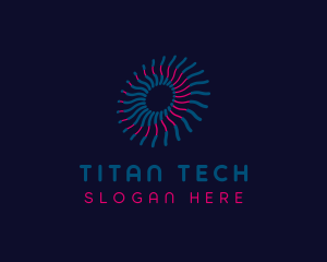 Tech Artificial Intelligence logo design