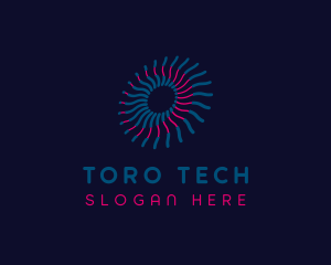 Tech Artificial Intelligence logo design