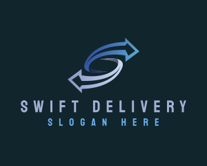 Arrow Exporting Logistics logo design