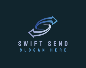 Send - Arrow Exporting Logistics logo design