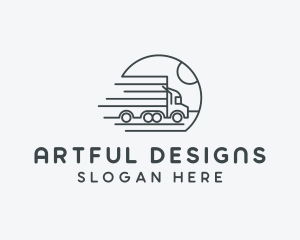 Fast Movers Vehicle  logo design