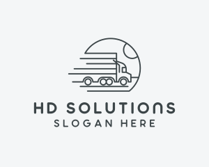 Fast Movers Vehicle  logo design