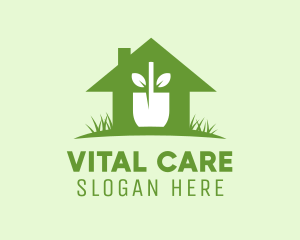 Greenhouse Lawn Care  logo design