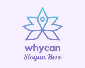 Yogi - Blue Lotus Yoga Spa logo design