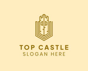 Castle Tower Fortress logo design